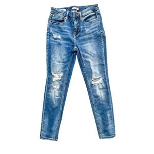 Vigoss Womens Ace Skinny Distressed Jeans‎